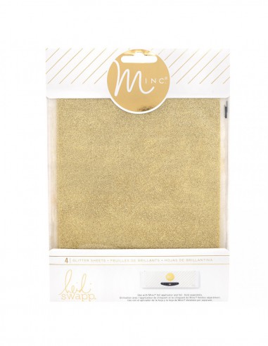 MINC Glitter Sheets - Gold