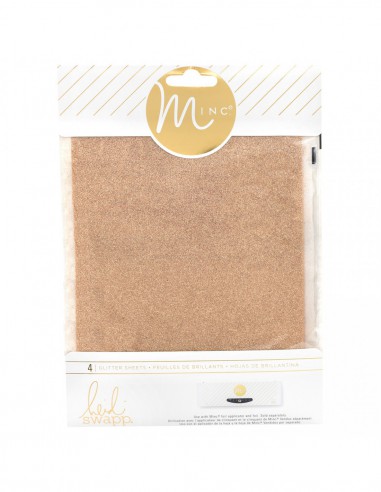 MINC Glitter Sheets - Rose Gold