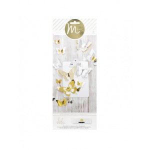 Feuille FOIL réactive à la chaleur MINC - 3D BUTTERFLIES