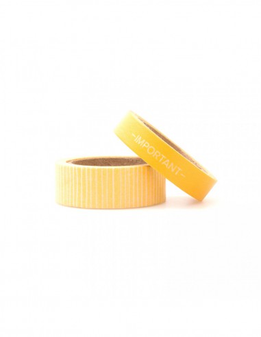 Washi tape - Reminder Yellow