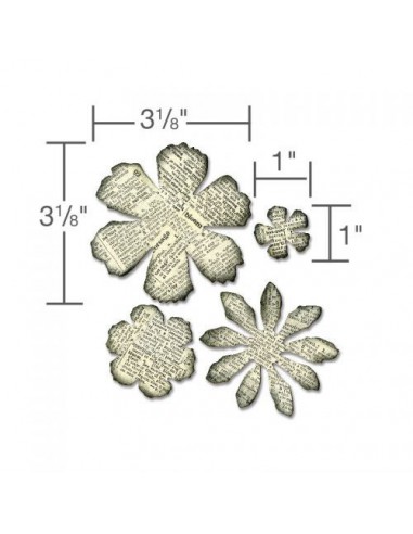 Sizzix Bigz Die - Tattered Florals