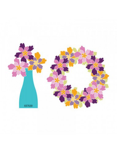 Bigz Die - Flower Layers