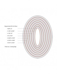 Framelits Die Set 7PK - Ovals 2