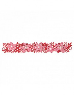 Deco Strip Die ­ Winter Florals by Brenda W
