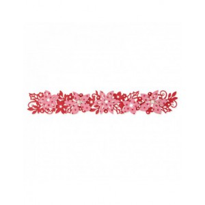 Deco Strip Die ­ Winter Florals by Brenda W
