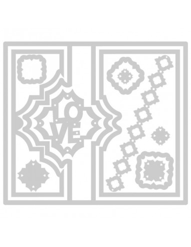 Framelits Dies - Card, Charming Frame Flipits