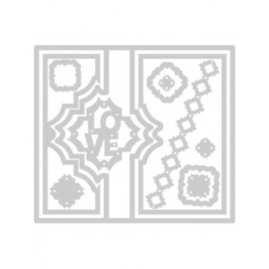 Framelits Dies - Card, Charming Frame Flip­its