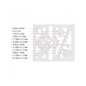 Framelits Dies - Card, Charming Frame Flip­its