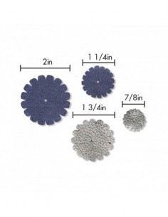 Magnetic Die Set 4PK - Daisy Stack