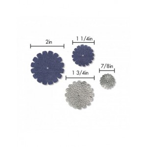 Magnetic Die Set 4PK - Daisy Stack