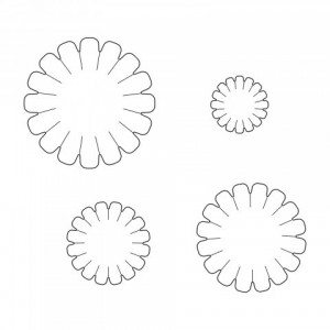 Magnetic Die Set 4PK - Daisy Stack