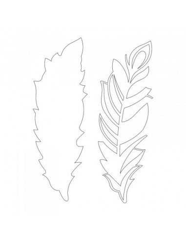 Magnetic Die w/Thnlts ­ Fthr Brct Cff