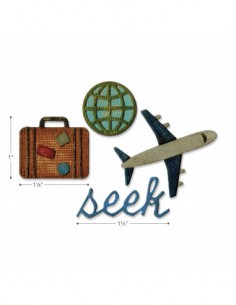 Thinlits Die Mini - Travel 2
