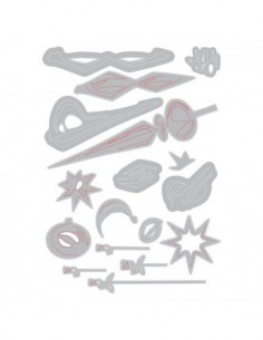 Thinlits Die Set 17PK  Décorations Suspendues 2