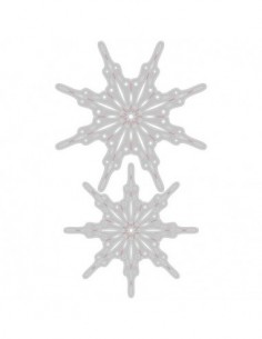 Thinlits set de 2pcs Flocons de neige fantaisistes 2