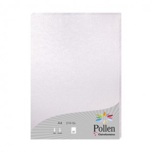 PAPIER A4 ROSE IRISE 210G/m2 - 25 feuilles