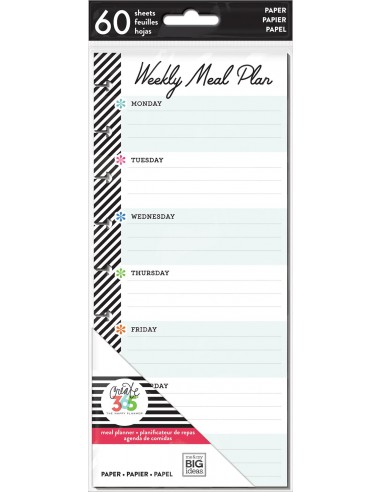 CLASSIC 1/2 - recharge papier - Meal Planning