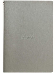 Rhodiarama Piqué Silver A5 DOT bullet journal  64Pages  90G/m2 2