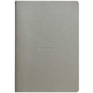 Rhodiarama Piqué Silver A5 DOT bullet journal  64Pages  90G/m2