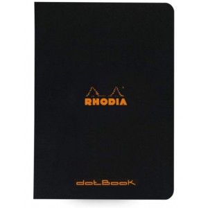 CAHIER NOIR CLASSIQUE 14,8x21cm 96Pages DOT bullet journal