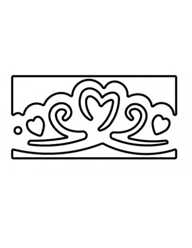 Perforatrice - FRISE DOUBLE COEUR