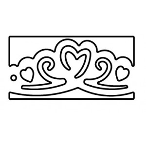 Perforatrice - FRISE DOUBLE COEUR