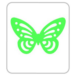 Perforatrice - silhouette Papillon