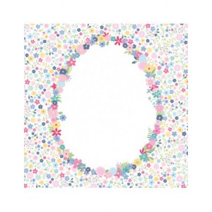 Bloc papier 30 x 30cm - Set de 6 feuillets Pâques Chocolat