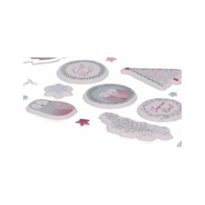 25 Autocollants 3D - Puffies Isatis