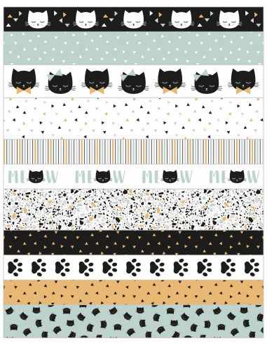 3 feuilles MT Terrazzo Cat