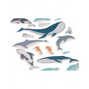 Autocollant Puffies Deep Sea