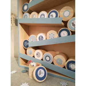 stickers ronds calendrier avent Cosy Christmas