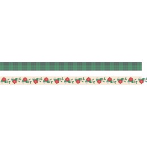 Washi tape - 2 rouleaux - 15mmx5m : Merry Christmas
