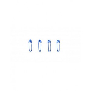 Epingles 36pc BLEU CIEL