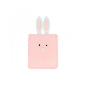 Kit feutrine Pochette Lapin Pâques 4 pièces