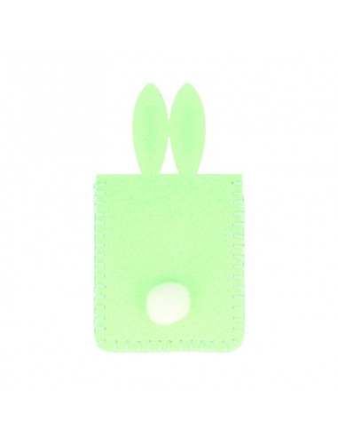 Kit feutrine Pochette Lapin Pâques 4 pièces