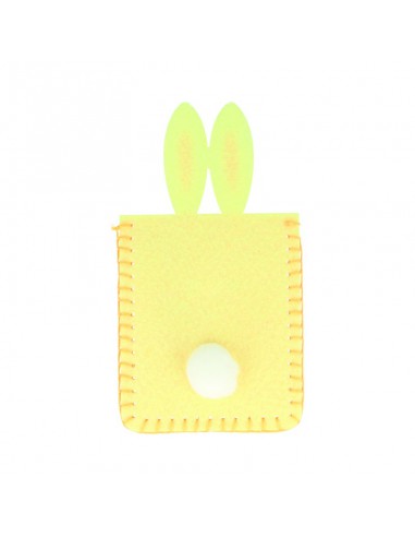 Kit feutrine Pochette Lapin Pâques 4 pièces