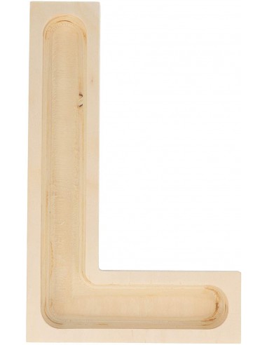 NOEL - 4 lettres creuses de 19cm