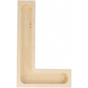 NOEL - 4 lettres creuses de 19cm