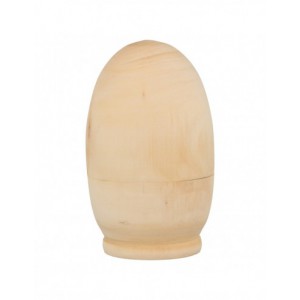 Set œufs bois gigognes 5pcs