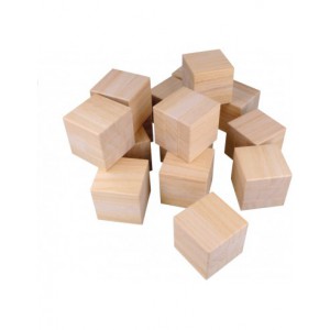 plateau+16 cubes 26,5x26,5x6,5cm