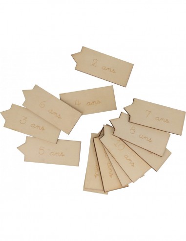 toise bois 48.5x10x1cm