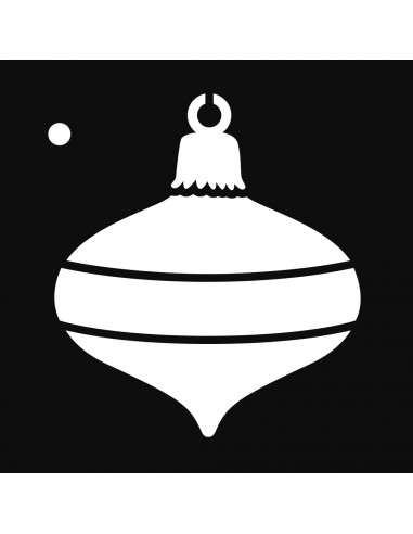 set 12 pochoirs 9x9cm - Noël