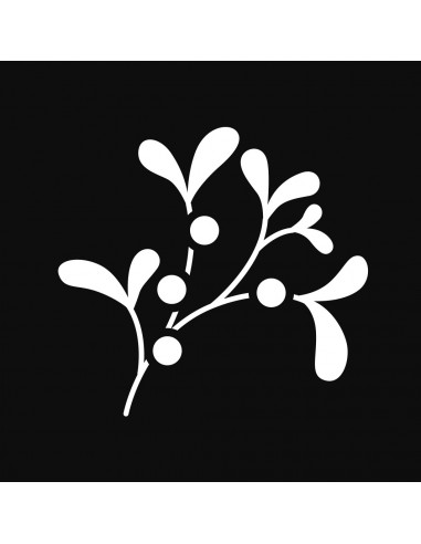 set 12 pochoirs 9x9cm - Noël