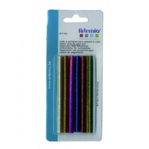 Recharges colle à paillettes - Diamètre 7 mm