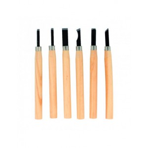 Set de 6 gouges à graver
