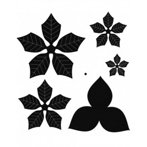 Die Matrice de découpe poinsettia