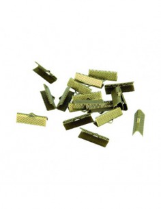 fermoir griffes 20mm laiton 30pcs