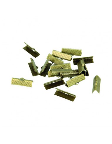 fermoir griffes 20mm laiton 30pcs