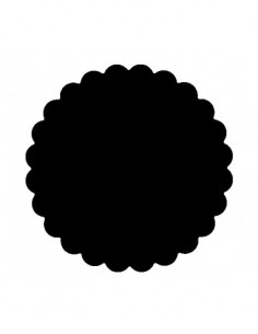 Perforatrice rond dentelé - 3.5 cm 2